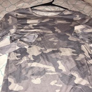 Purple Camo soft shirt